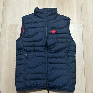 J. Lindeberg Navy  Puffer Vest Size S
